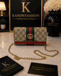 GG Wallet/ Crossbody Red Trim