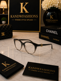 GG Gray and Black Clear Frames