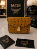 Tan MCM Bag