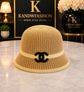Tan CC Bucket Hats