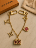 LV bag short bag charm