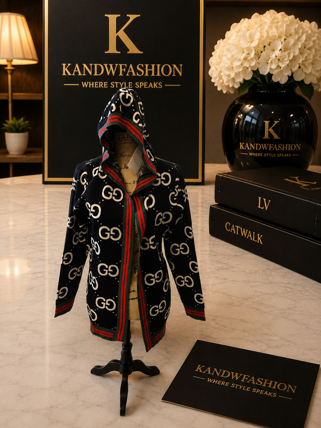 GG sweater hoodie size L to XL