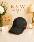 Black ball cap