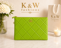 Light Green CC wristlet