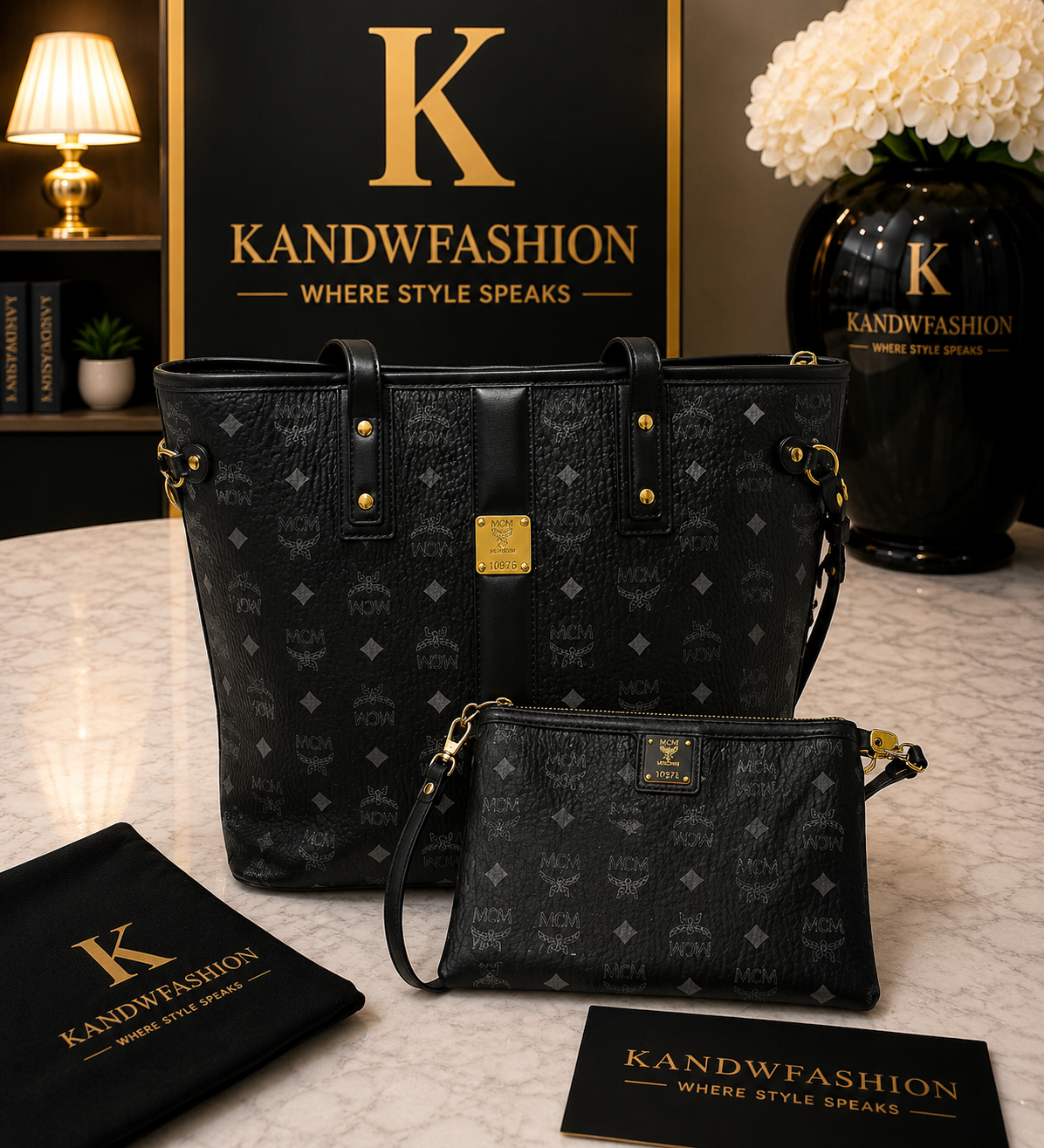 Black M Bag