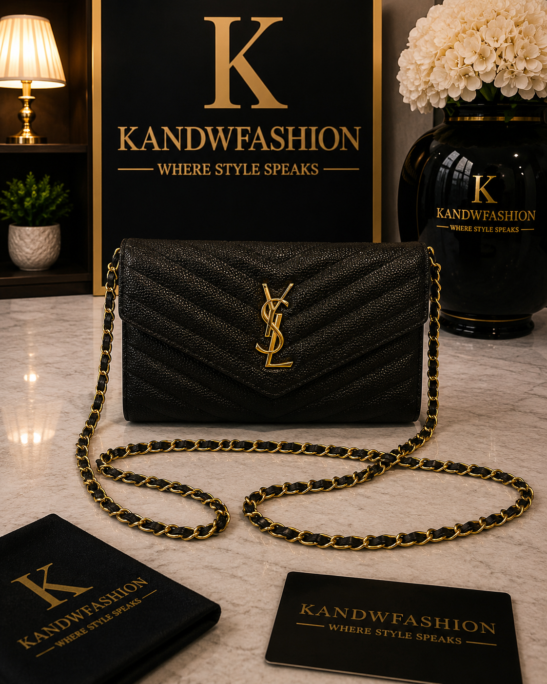 YSL Wallet/ Crossbody