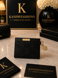 Black LV wallet