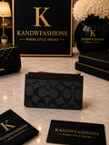 Black C wallet