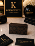 Brown C wallet