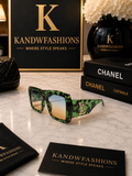 Green LV Sunglasses