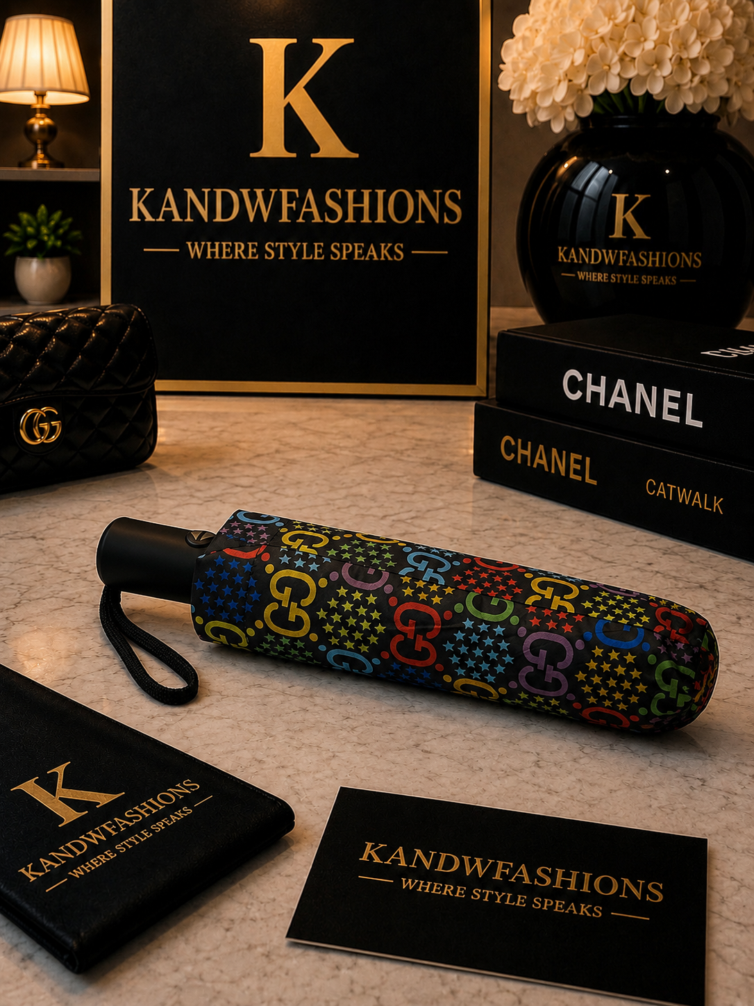 Colorful GG Umbrella