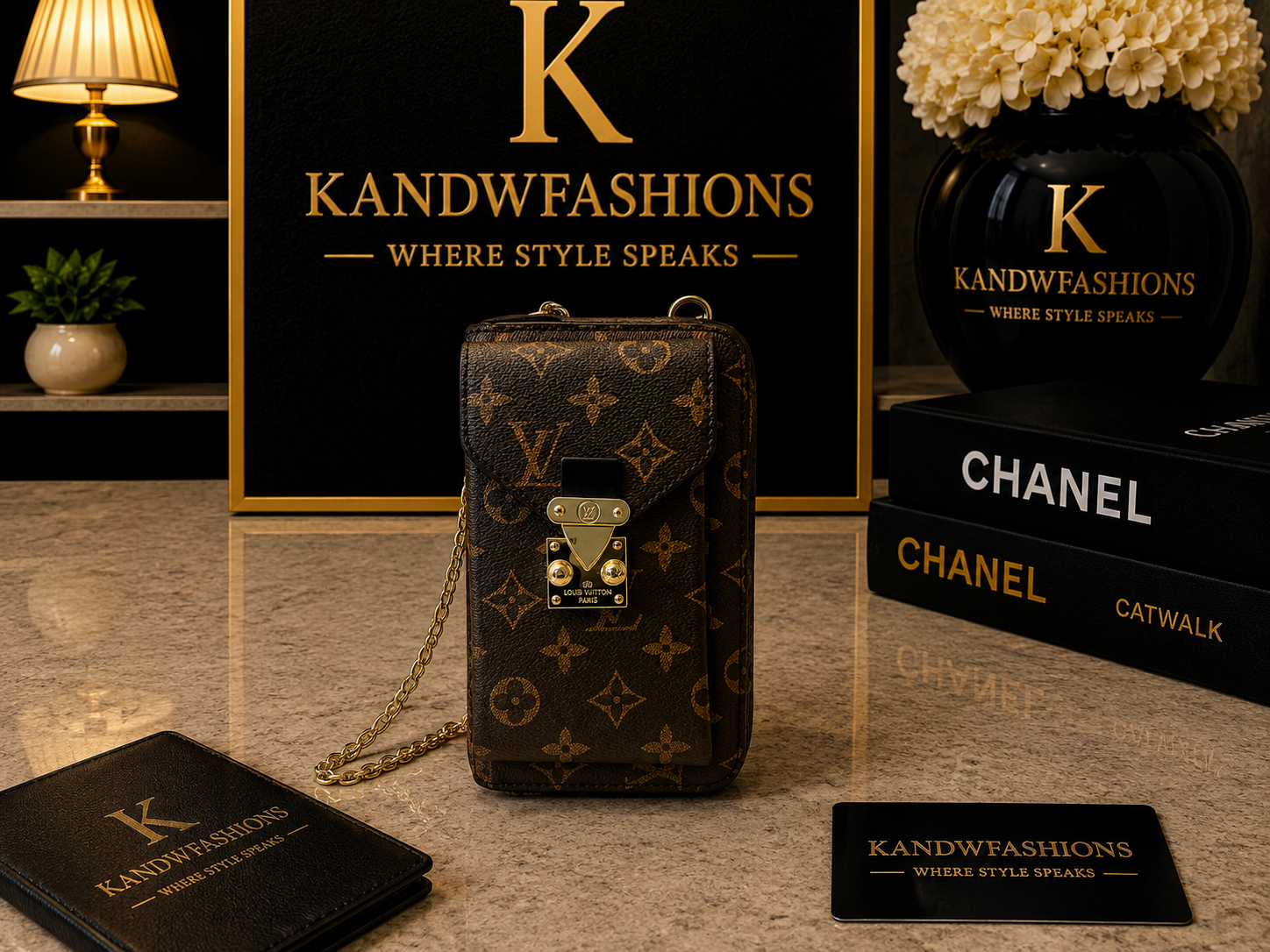 LV wallet / Crossbody