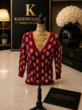 Red YSL sweater size L to XL