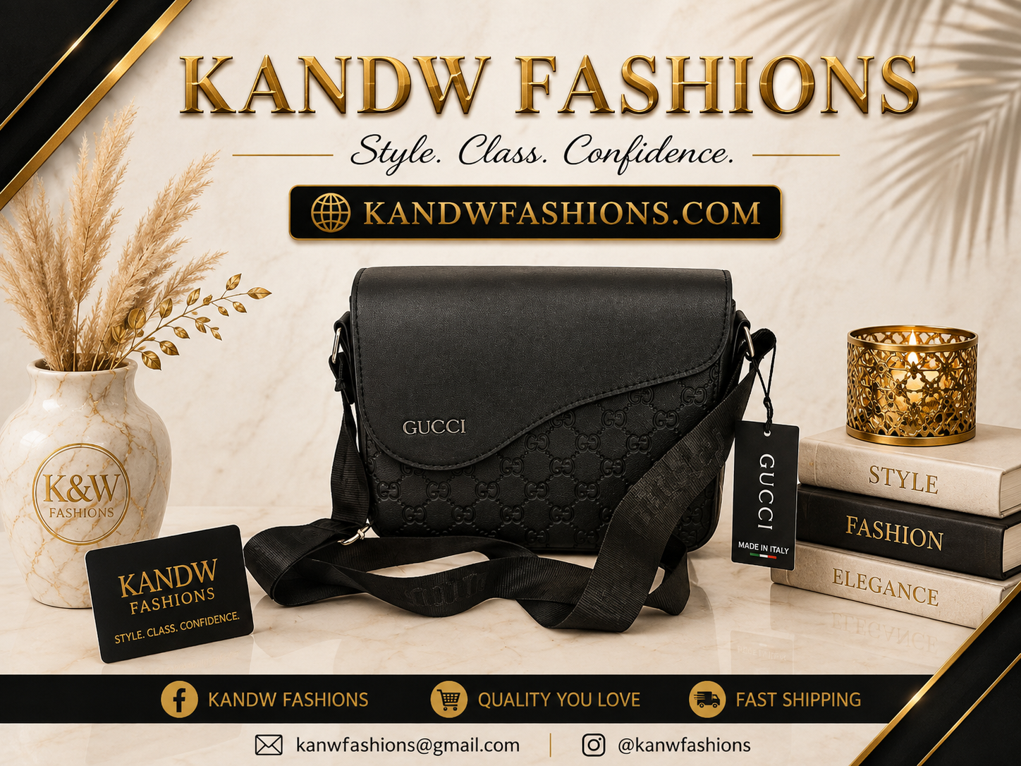 Black GG bag