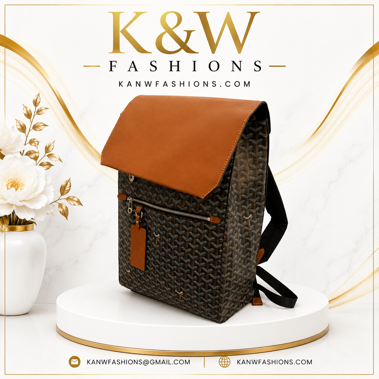 Goyard book bag