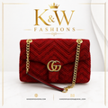 Red and Gold GG bag