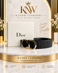 Black and Gold CD Belt