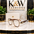 CL Brown Clear Frames